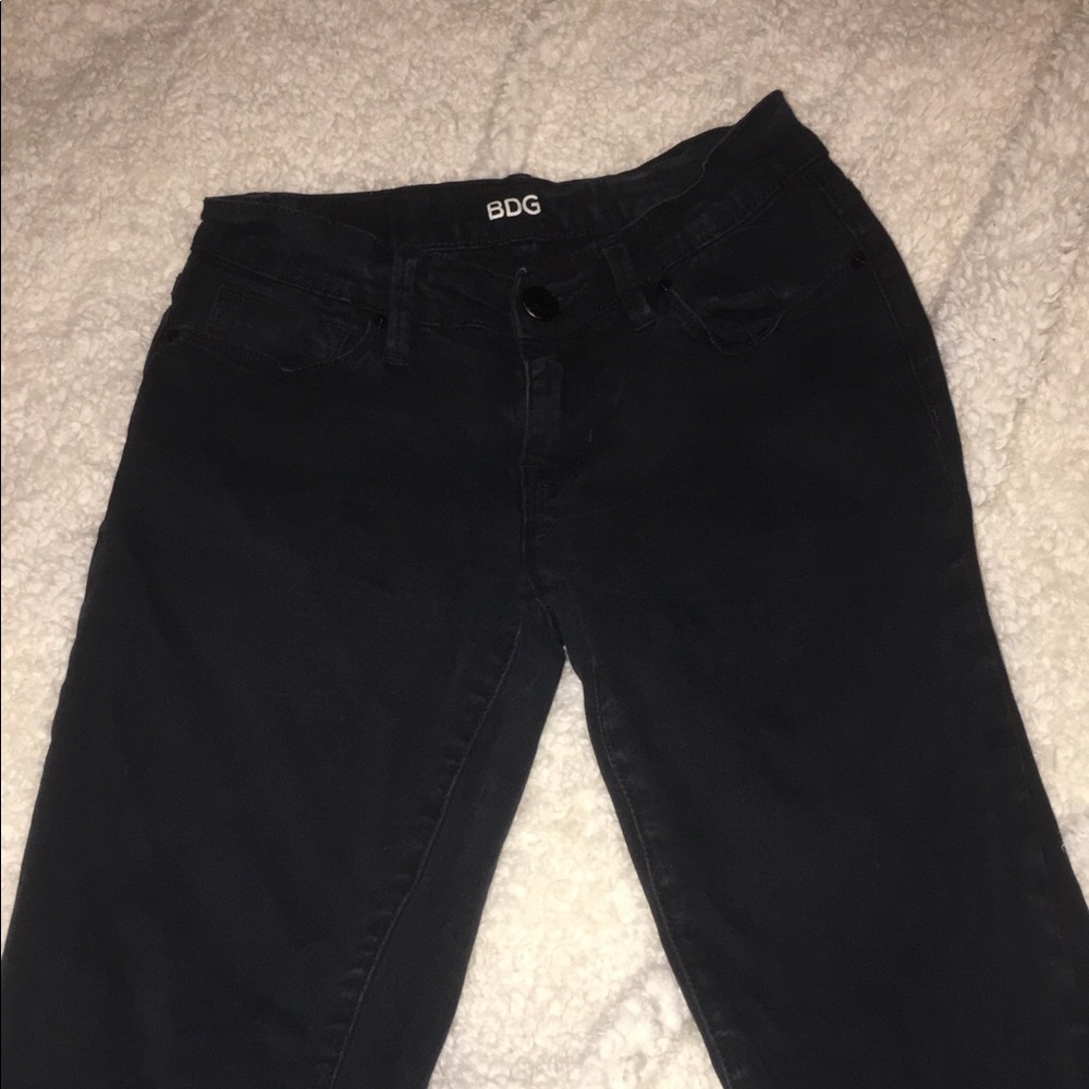 Urban Outfitters black mid rise jeans
